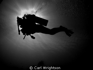 Taken late afternoon above the Abu Soma house reef at Som... by Carl Wrightson 